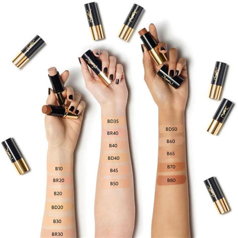 yves saint laurent all hours stick foundation swatches|yves st laurent website.